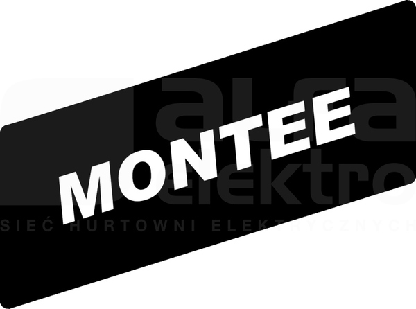 ZBY02107*BIALE MONTEE CZAR ETYKIETA 8X27 DO RAMKI 30X40