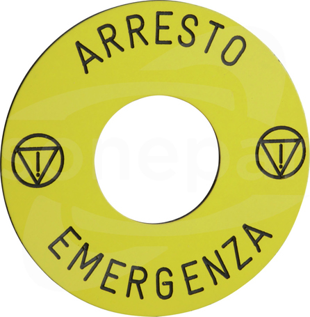 Harmony XB6 ZB6Y7630 FI45 Etykieta