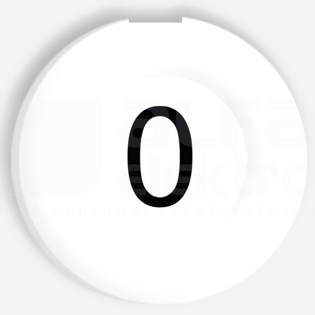 ZB6YA100 Wkł.oznakow.do przycisku