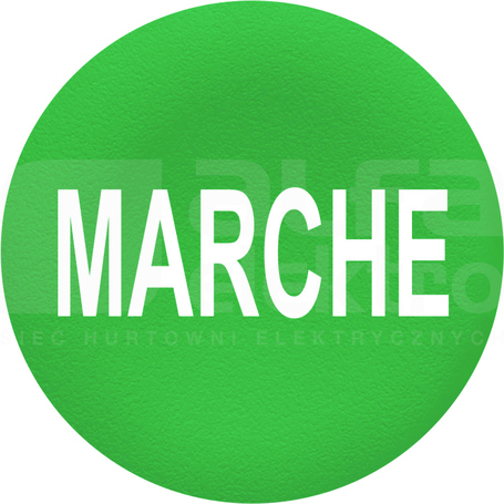 ZBA342*BIALE MARCHE ZIEL.T Wkładka przyc.przycisku kryt