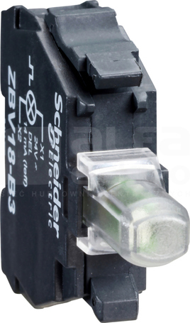 ZBV18B1 BIAŁY MODUŁ LED 24VAC/DC