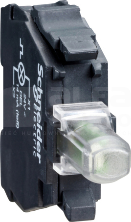 ZBVM3 ZIELONA ZESTAW SW.Z WBUDOWANA LED 230V