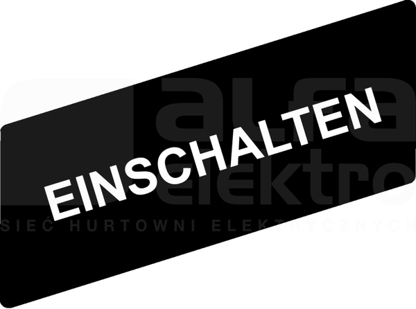 ZBY02231*BIALEENSCHALTENCZ ETYKIETA 8X27 DO RAMKI 30X40