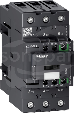 LC1D50AKUE 50A 1NO+1NC Stycznik