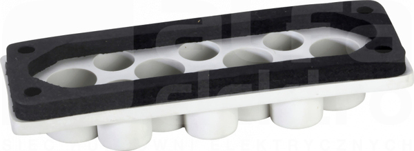 FL13 10x4x16mm+6x13mm. PRZEPUST KABLOWY MEMBRANOWY