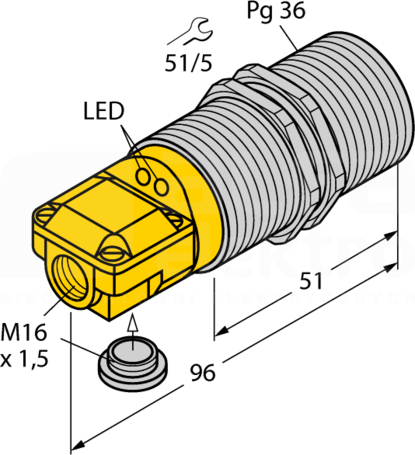 BI25-G47SR-FZ3X2 Czujnik indukcyjny
