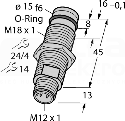 BID2-G180-AP6-H1141/S220 Czujnik indukcyjny