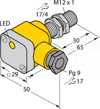 BI2-EG12SK-Y1X Czujnik indukcyjny