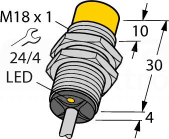 NI10-G18K-AP6X Czujnik indukcyjny