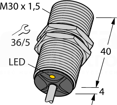 BI10-G30-Y1X Czujnik indukcyjny