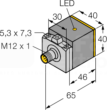 BI15-CK40-Y1X-H1141 Czujnik indukcyjny