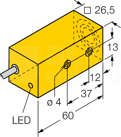 BI10F-Q26-AD4X/S34 Czujnik indukcyjny