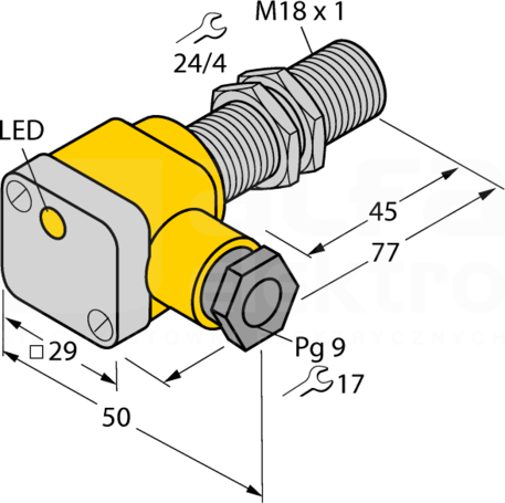 BI5-G18SK-AP6X Czujnik indukcyjny