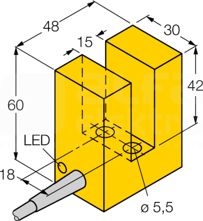 SI15-K30-AP6X Czujnik indukcyjny