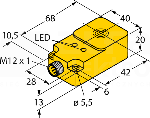 BI15U-Q20-AP6X2-H1141 Czujnik indukcyjny