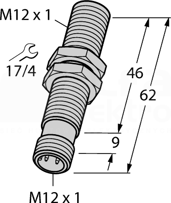 BI2-M12-LIU-H1141 Czujnik indukcyjny