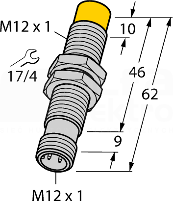 NI5-M12-LIU-H1141 Czujnik indukcyjny