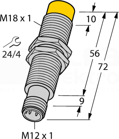 NI10-M18E-LIU-H1141 Czujnik indukcyjny