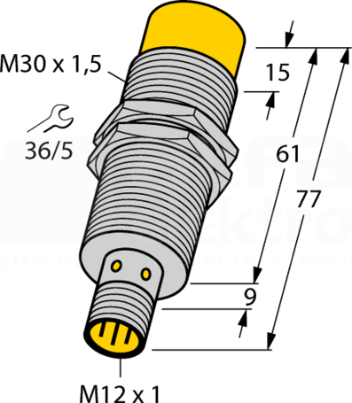 NI15-M30E-LIU-H1141 Czujnik indukcyjny