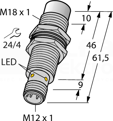 NI15U-EM18MWD-VP6X-H1141 Czujnik indukcyjny
