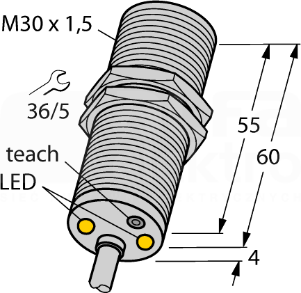 DTBI10U-M30-AP4X2 Czujnik indukcyjny