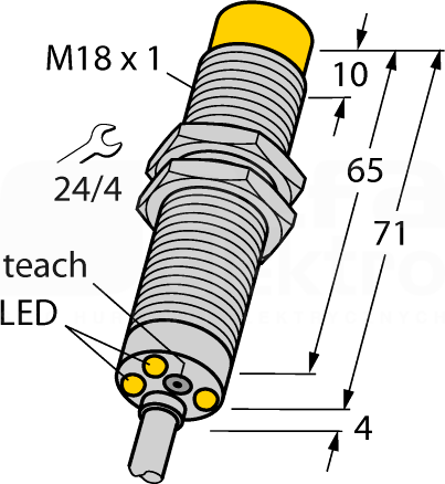 DTNI12U-M18E-AP4X3 Czujnik indukcyjny