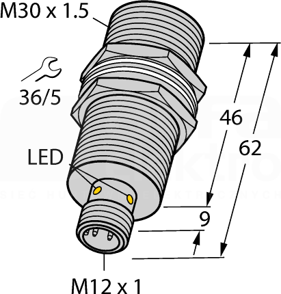 BI10U-MT30-AN6X-H1141 Czujnik indukcyjny