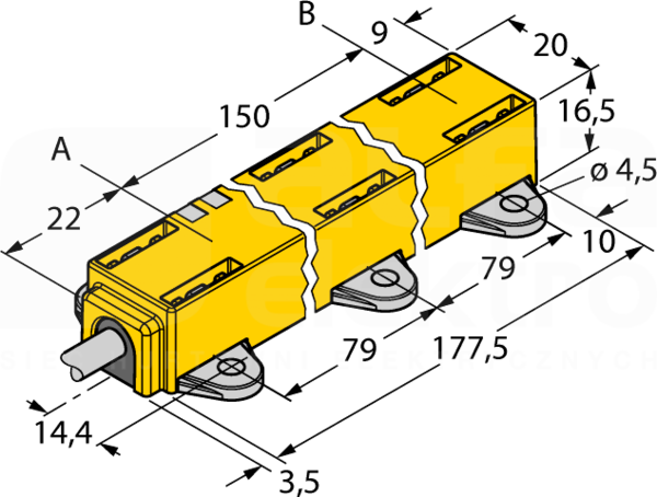 Li150P1-Q17LM1-LU4X2/S97 Czujnik indukcyjny