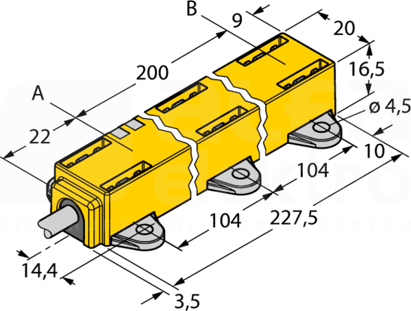 Li200P1-Q17LM1-LiU5X2 Czujnik indukcyjny
