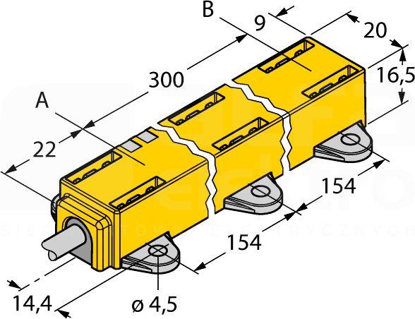 Li300P1-Q17LM1-LU4X2/S97 Czujnik indukcyjny
