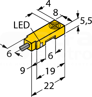 BI2-Q5,5K-AP6X Czujnik indukcyjny