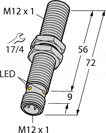 BI3U-M12EE-AP6X-H1141 Czujnik indukcyjny