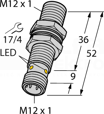 BI3U-MT12H-AN6X-H1141 Czujnik indukcyjny
