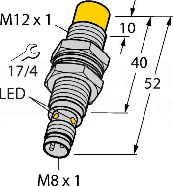 NI10U-M12-AN6X-V1131 Czujnik indukcyjny