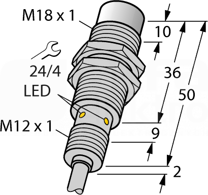NI15U-EM18WD-AN6X Czujnik indukcyjny