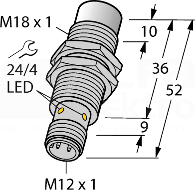 NI15U-EM18WD-AN6X-H1141 Czujnik indukcyjny