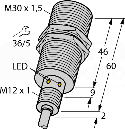 BI15U-EM30WD-AP6X Czujnik indukcyjny