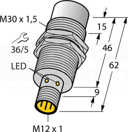 NI30U-EM30WD-AP6X-H1141/3GD Czujnik indukcyjny