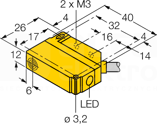 BI5U-Q12-AP6X2 Czujnik indukcyjny