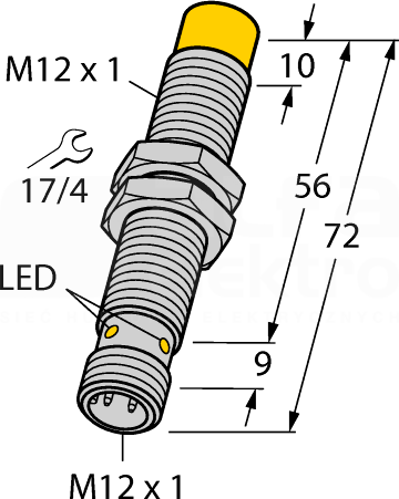 NI8U-M12EE-AP6X-H1141 Czujnik indukcyjny
