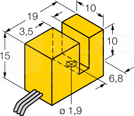 SI3,5-K10-AN7 Czujnik indukcyjny