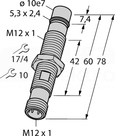 BID1,5-G120-AP6-H1141 Czujnik indukcyjny