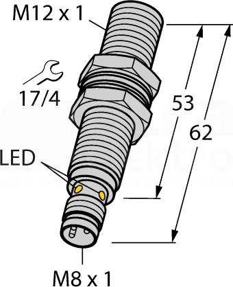 BI4-G12-AP6X-V1131 Czujnik indukcyjny