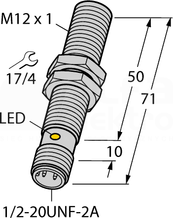 BI2U-G12-ADZ32X-B3131 Czujnik indukcyjny
