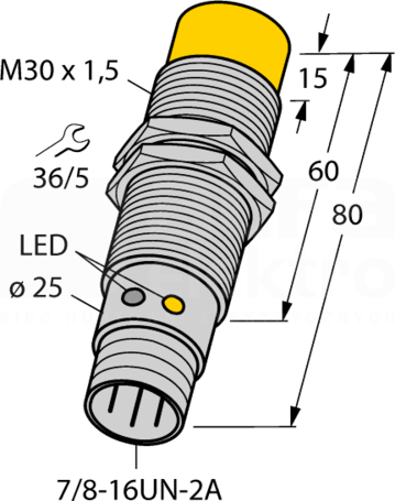 NI20U-G30-ADZ30X2-B1131 Czujnik indukcyjny