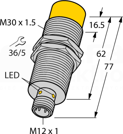 NICP-M30-IOL2P8X-H1141 Czujnik indukcyjny