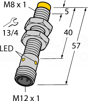 NI6U-EG08-RP6X-H1341 Czujnik indukcyjny
