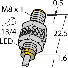 BI2-M08K-VP6X 7M Czujnik indukcyjny