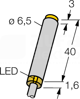 NI3-EH6,5-AN6X Czujnik indukcyjny