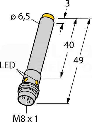 NI3-EH6,5-AP6X-V1131 Czujnik indukcyjny